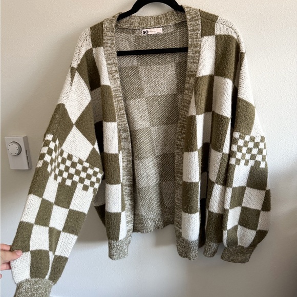 SO checkered cardigan - Picture 3 of 3